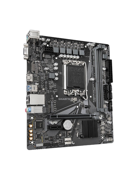 Материнская плата Gigabyte H610M H V3 DDR4, LGA1700, Intel H610, Micro-ATX