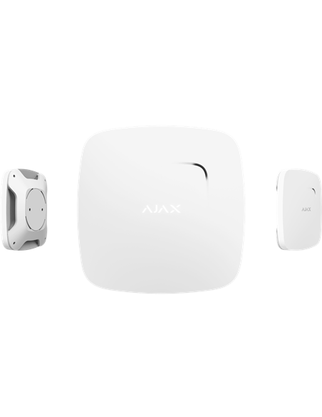 Detector de fum Ajax FireProtect, Alb