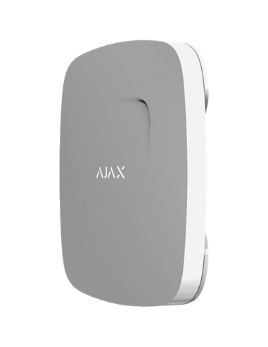 Detector de fum Ajax FireProtect, Alb