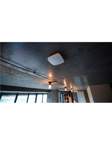 Detector de fum Ajax FireProtect, Alb