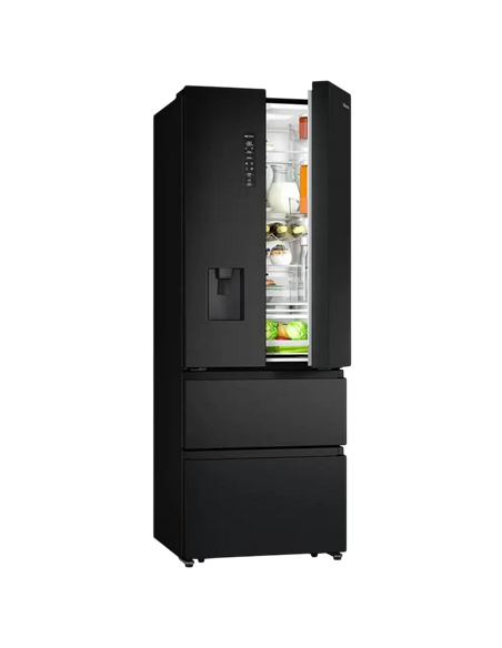 Холодильник Hisense RF632N4WFE1, Чёрный