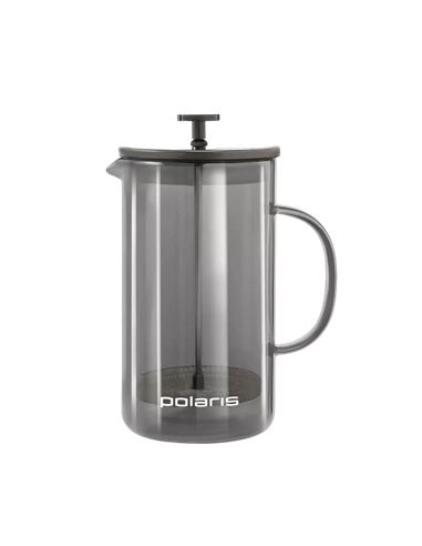 Френч-пресс Polaris Stein-1000FP, 1л, Grey