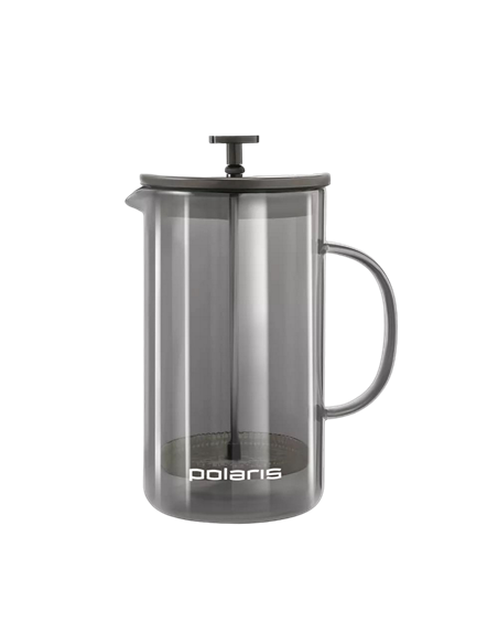 Френч-пресс Polaris Stein-1000FP, 1л, Grey