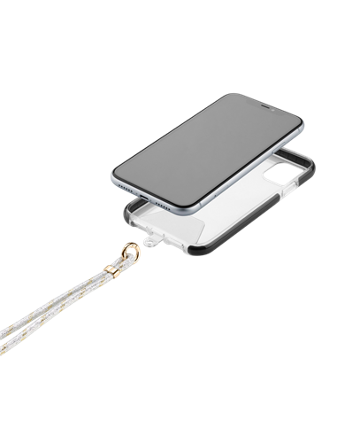 Suport pentru smartphone Cellularline Universal Lace, Argintiu