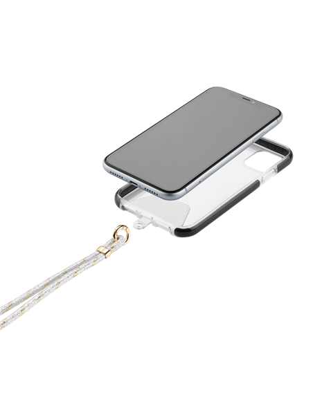 Suport pentru smartphone Cellularline Universal Lace, Argintiu
