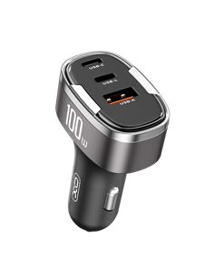 Incărcător auto XO CC61, 100W, Argintiu
