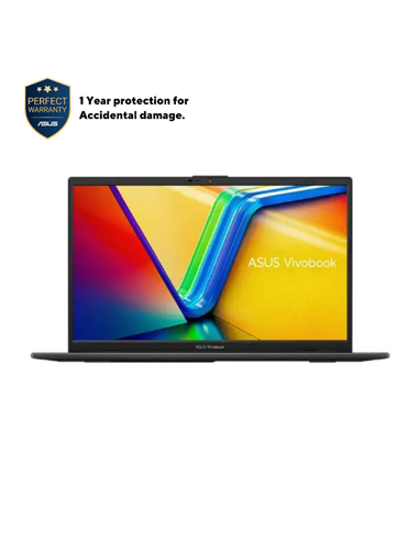 Ноутбук 15,6" ASUS Vivobook Go 15 E1504FA, Mixed Black, AMD Ryzen 5 7520U, 16Гб/512Гб, Без ОС