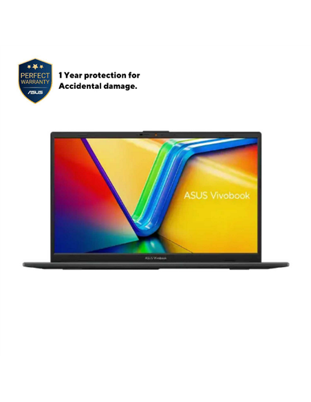 Laptop 15,6" ASUS Vivobook Go 15 E1504FA, Mixed Black, AMD Ryzen 5 7520U, 16GB/512GB, Fără SO