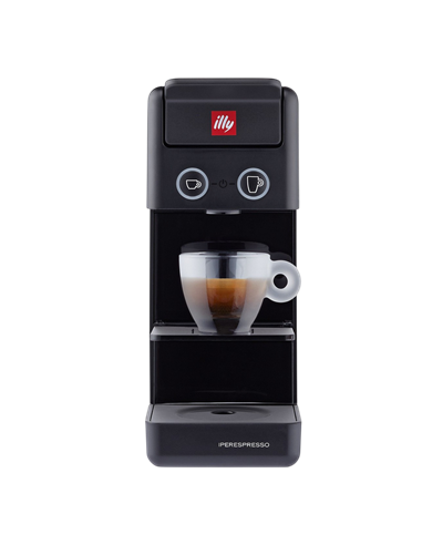 Cafetiera cu capsule illy Y3.3, 1250W, Negru