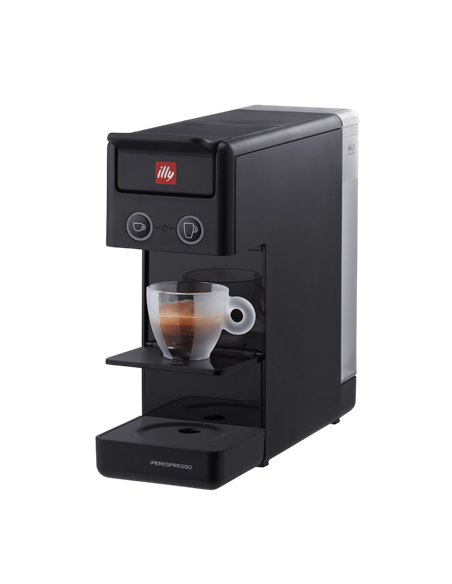 Cafetiera cu capsule illy Y3.3, 1250W, Negru
