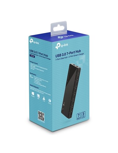 USB-концентратор TP-LINK UH720, Чёрный