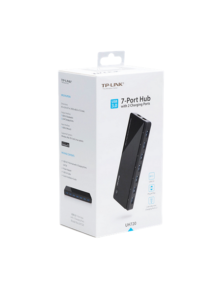 Adaptor Hub TP-LINK UH720, Negru
