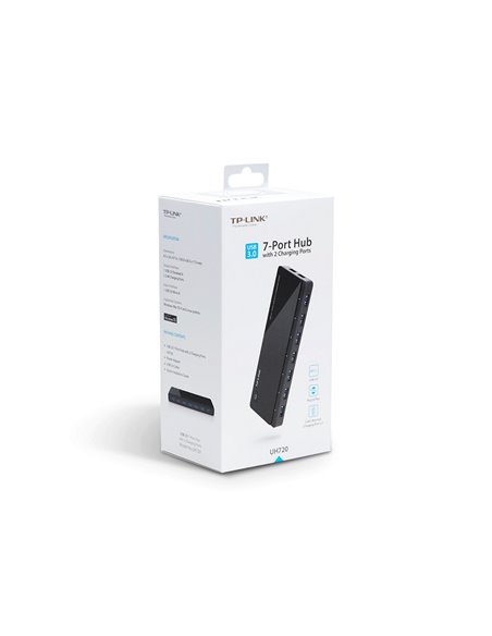 USB-концентратор TP-LINK UH720, Чёрный