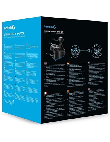 Schimbător de viteze Logitech G29/G920, Negru