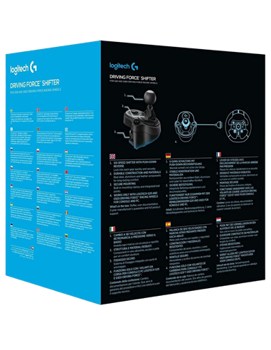 Schimbător de viteze Logitech G29/G920, Negru