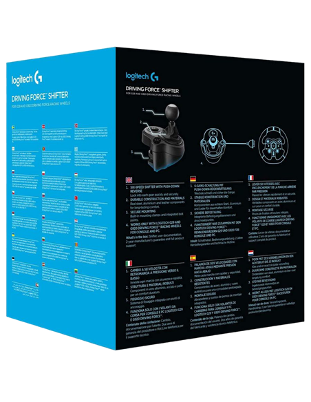 Schimbător de viteze Logitech G29/G920, Negru