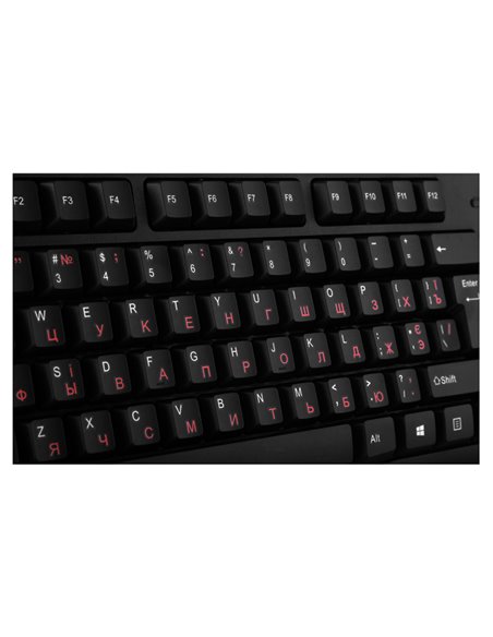 Tastatură SVEN KB-S300, Cu fir, Negru