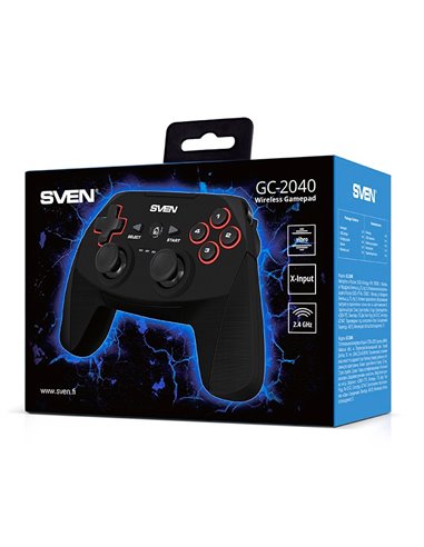Gamepad SVEN GC-2040, Negru