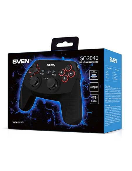 Gamepad SVEN GC-2040, Negru