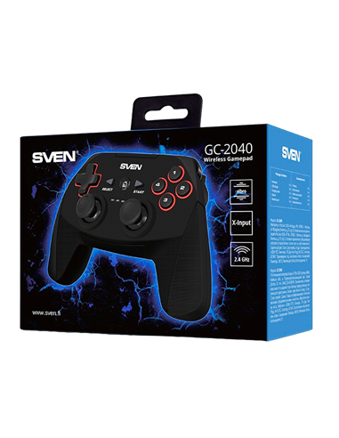 Gamepad SVEN GC-2040, Negru