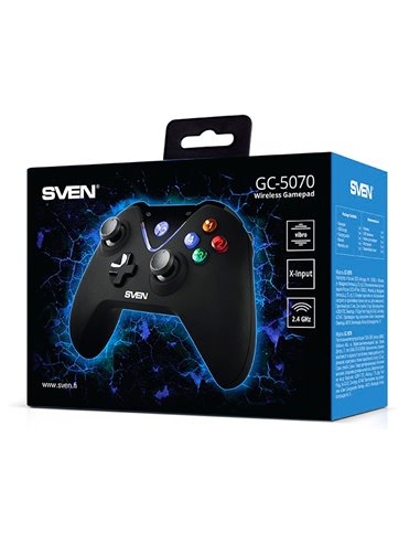 Gamepad SVEN GC-5070, Negru