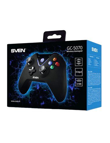 Gamepad SVEN GC-5070, Negru