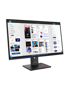 31,5" Монитор Lenovo T32UD-40, IPS 3840x2160 4K UHD, Чёрный 2