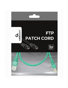 Patch cord Cablexpert PP22-0.5M/G, Cat5e FTP, 0,5m, Verde 2