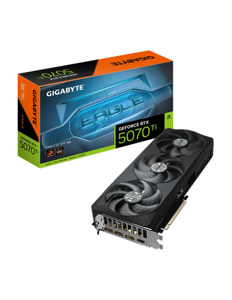 Видеокарта Gigabyte GV-N507TEAGLE OC-16GD, 16GB GDDR7 256бит