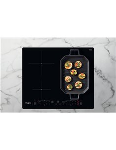 Plită cu inducție Whirlpool WB B8360 NE, Negru 2