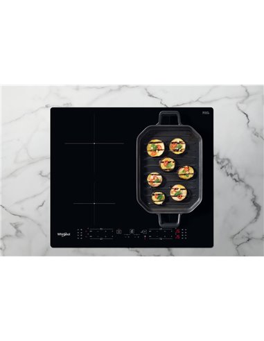 Plită cu inducție Whirlpool WB B8360 NE, Negru