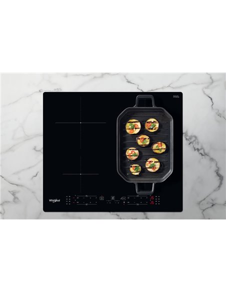 Plită cu inducție Whirlpool WB B8360 NE, Negru