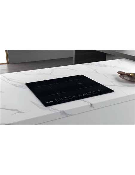 Plită cu inducție Whirlpool WB B8360 NE, Negru
