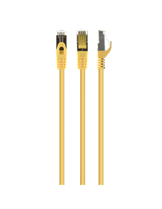 Патч-корд Cablexpert PP6-1M/Y, Cat6 FTP , 1м, Жёлтый
