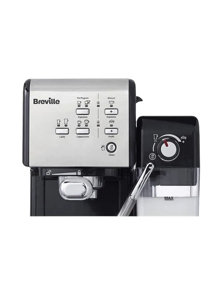 Кофеварка рожковая Breville VCF108X-01, 1050Вт, Серебристый