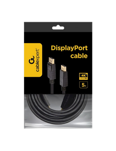 Видеокабель Cablexpert CC-DP2-5M, DisplayPort (M) - DisplayPort (M), 5м, Чёрный 2