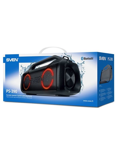 Boxă portabilă SVEN PS-390, Negru