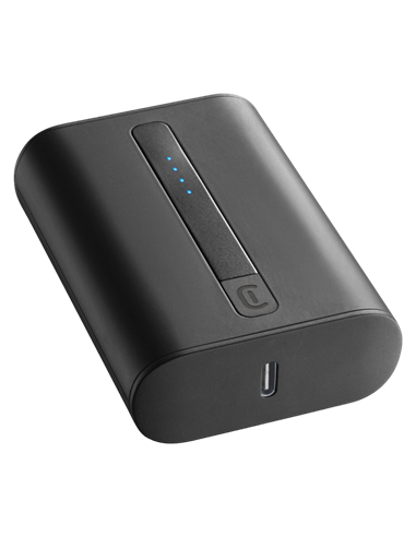 Acumulator extern Cellularline Thunder, 10000mAh, Negru