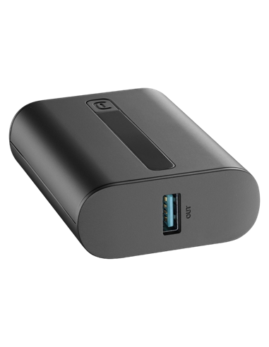 Acumulator extern Cellularline Thunder, 10000mAh, Negru