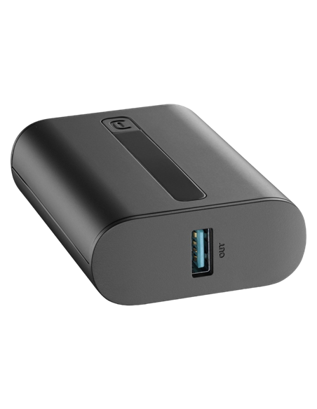 Acumulator extern Cellularline Thunder, 10000mAh, Negru