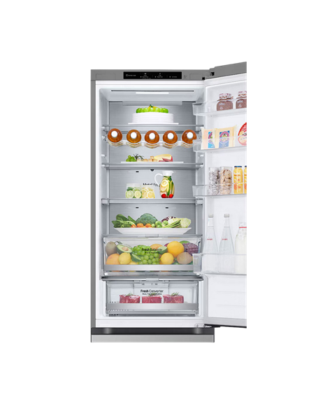 Холодильник LG GBV7280DPY, Нержавеющая сталь