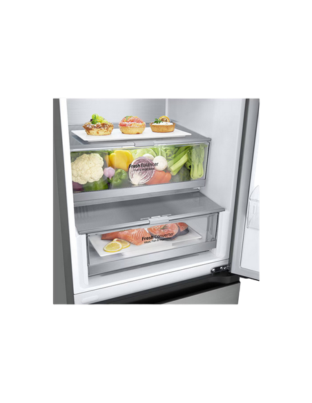 Frigider LG GBV7280DPY, Oțel inoxidabil