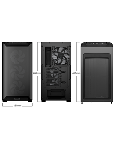 Carcasă PC be quiet! Pure Base 501 LX, Midi-Tower, Fără PSU, Negru 2