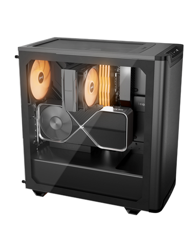 Carcasă PC be quiet! Pure Base 501 LX, Midi-Tower, Fără PSU, Negru