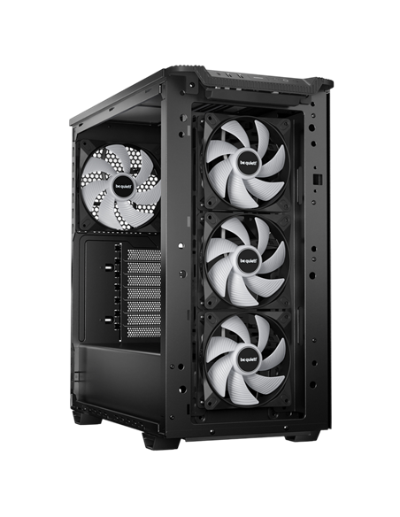 Carcasă PC be quiet! Pure Base 501 LX, Midi-Tower, Fără PSU, Negru