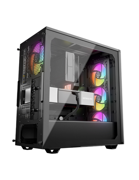 Компьютерный корпус be quiet! Pure Base 501 LX, Midi-Tower, Без блока питания, Чёрный