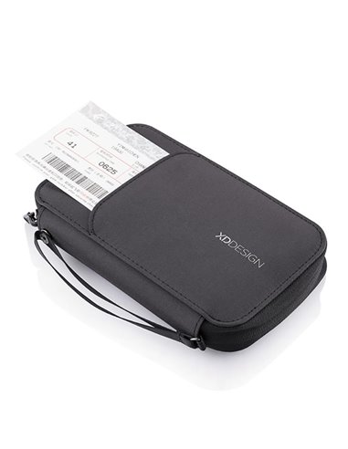 Organizator de călătorii XD-Design Passport Holder, Negru