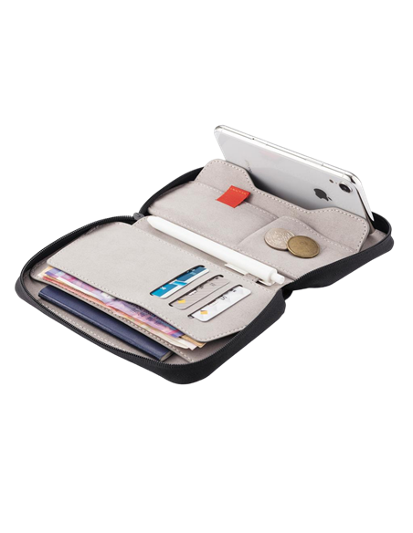 Organizator de călătorii XD-Design Passport Holder, Negru