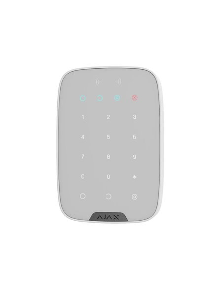 Беспроводная сенсорная клавиатура Ajax KeyPad, Белый