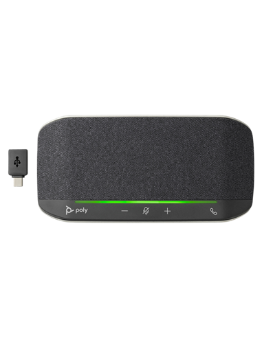 Difuzor pentru conferințe Poly Sync 10 USB-A USB-C, USB, Negru